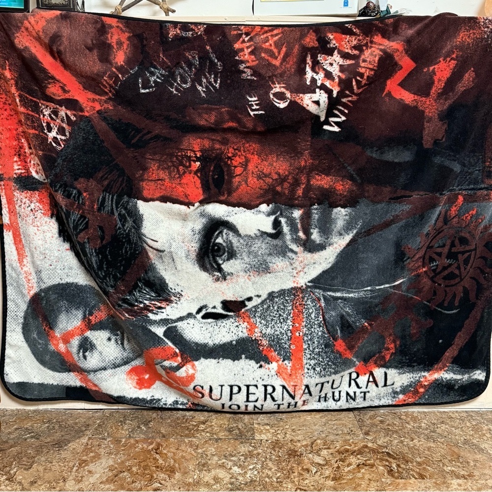 Supernatural Blanket Join the Hunt - 45”x60”